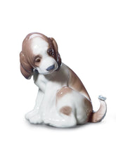 Gentle Surprise Dog Figurine